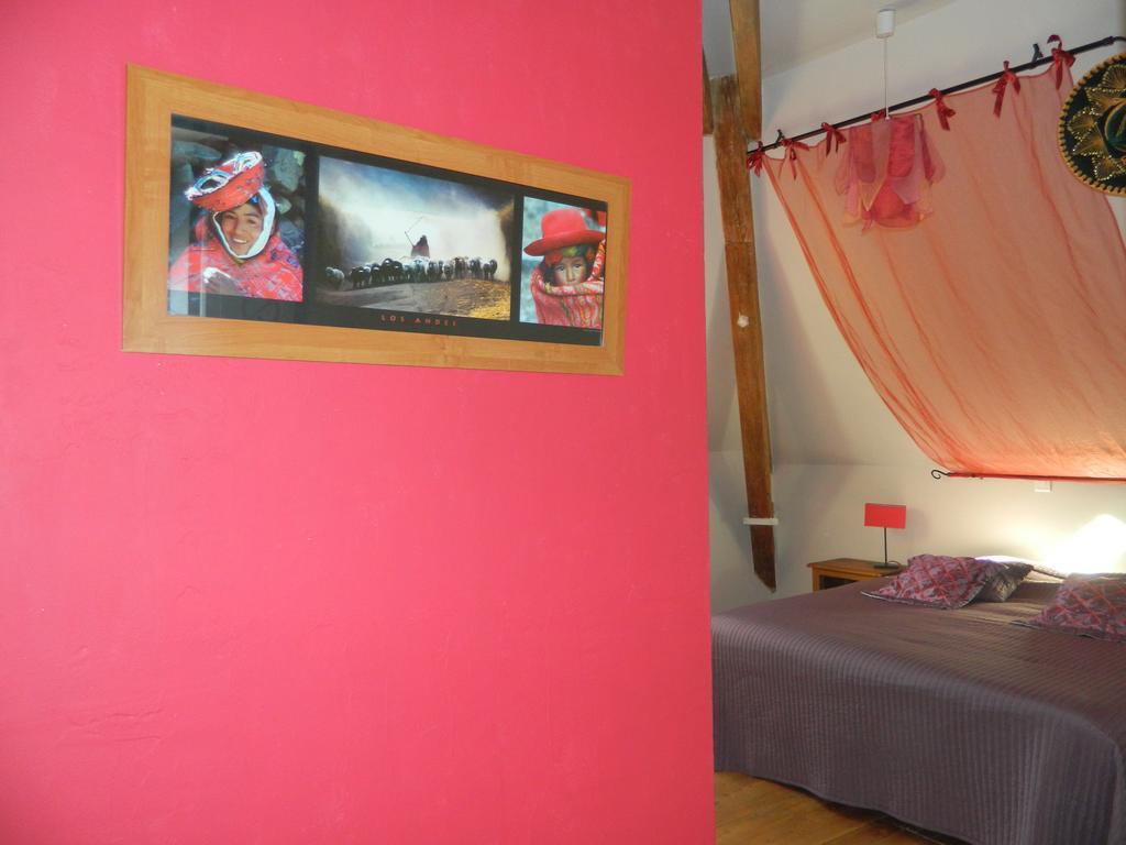 Chambre D'Hotes La Mexicaine Jausiers Zimmer foto